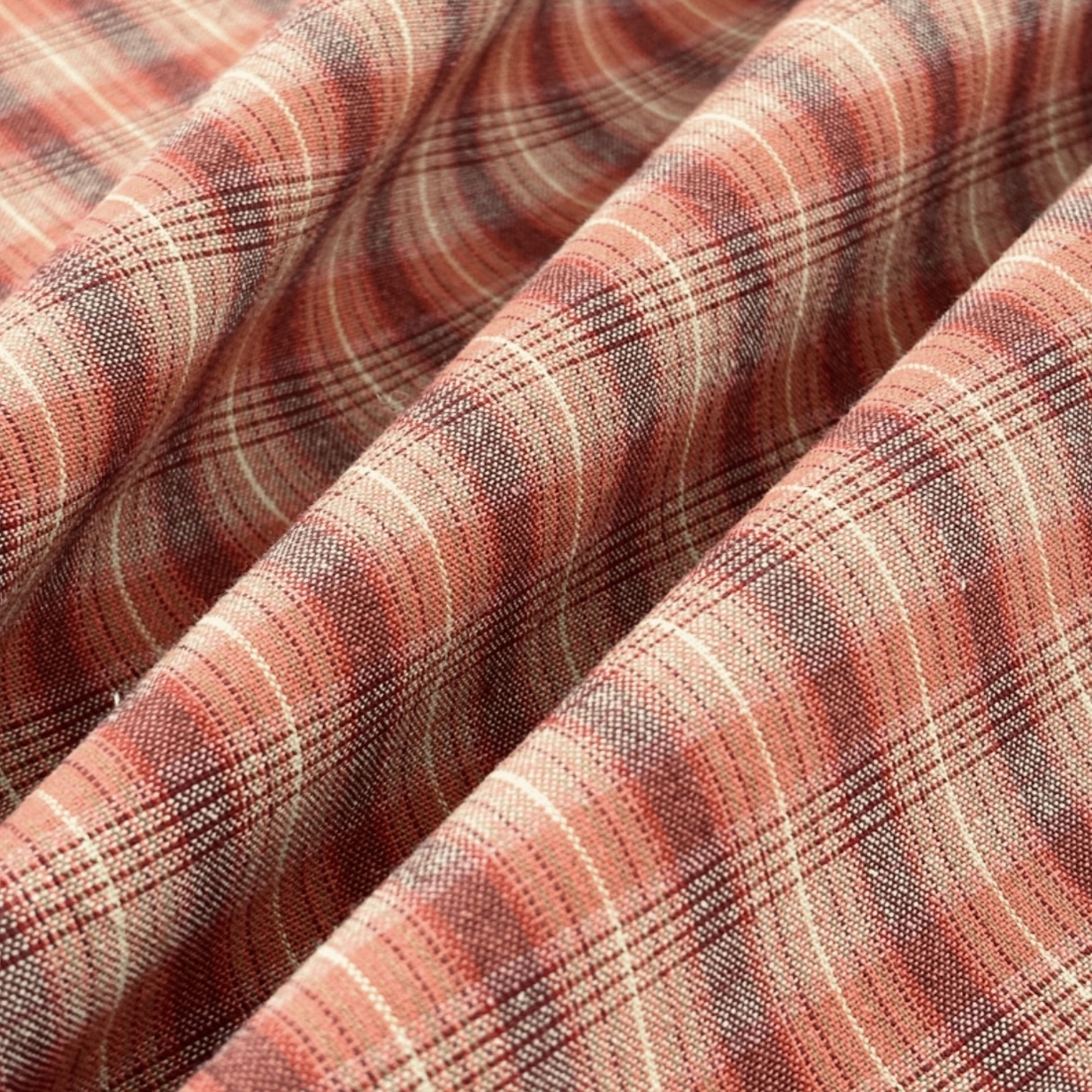 91家纺网 家纺一手货源 找家纺 织雅漫 2025春夏新款高端舒棉系列全棉纯棉100%棉细纱老粗布床单凉席席子 秋实焦糖