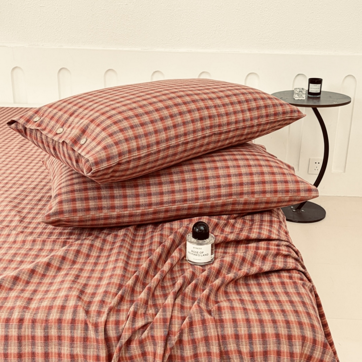 91家纺网 家纺一手货源 找家纺 织雅漫 2025春夏新款高端舒棉系列全棉纯棉100%棉细纱老粗布床单凉席席子 秋实焦糖