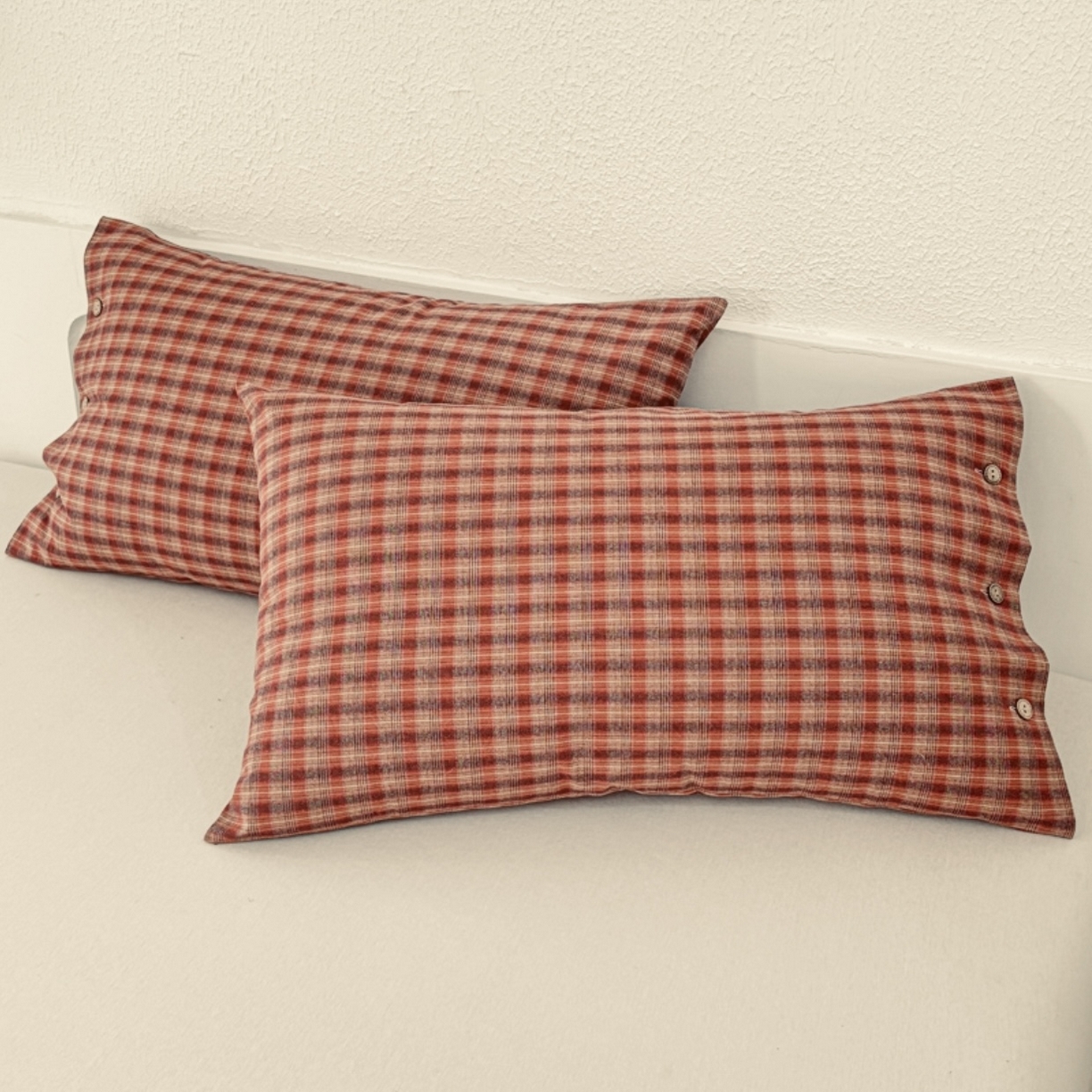 91家纺网 家纺一手货源 找家纺 织雅漫 2025春夏新款高端舒棉系列全棉纯棉100%棉细纱老粗布床单凉席席子 秋实焦糖