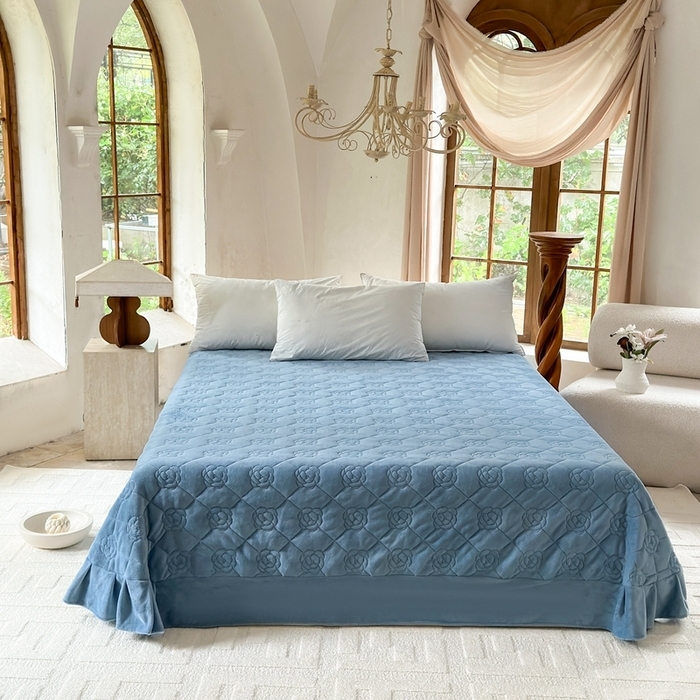 91家纺网 家纺一手货源 找家纺 （总）7V 2025新款牛奶绒床盖