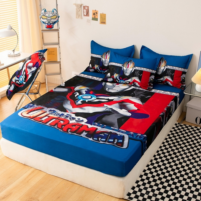 91家纺网 家纺一手货源 找家纺 一电 2024新款卡通床单床笠棕垫床套防尘罩席床垫保护套卡通儿童上下床床单床笠-第一批 欧布