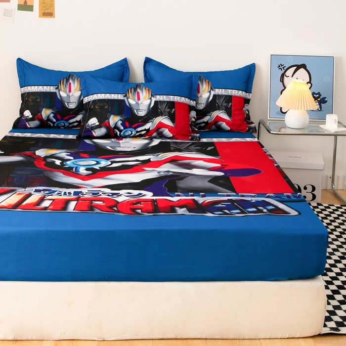 91家纺网 家纺一手货源 找家纺 一电 2024新款卡通床单床笠棕垫床套防尘罩席床垫保护套卡通儿童上下床床单床笠-第一批 欧布