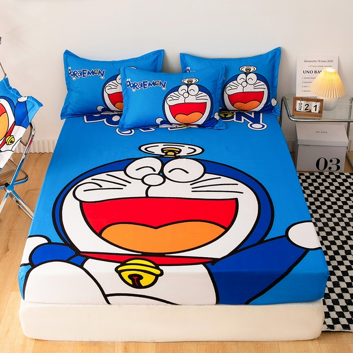 一电 2024新款卡通床单床笠棕垫床套防尘罩席床垫保护套卡通儿童上下床床单床笠-第一批 叮当快跑