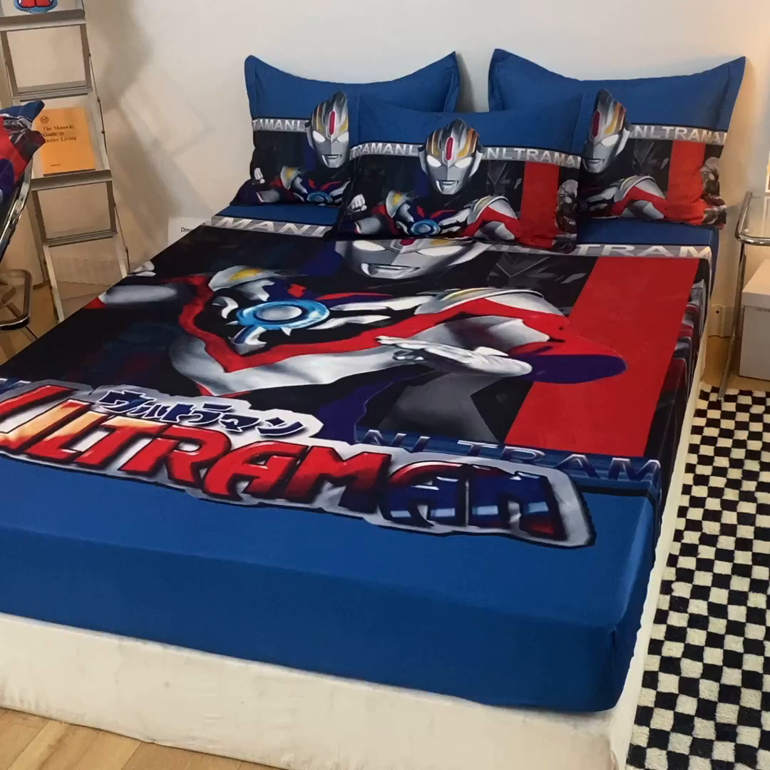 91家纺网 家纺一手货源 找家纺 一电 2024新款卡通床单床笠棕垫床套防尘罩席床垫保护套卡通儿童上下床床单床笠-第一批 欧布