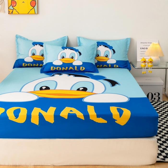 91家纺网 家纺一手货源 找家纺 一电 2024新款卡通床单床笠棕垫床套防尘罩席床垫保护套卡通儿童上下床床单床笠-第一批 起立