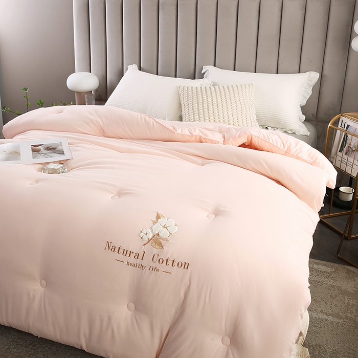 91家纺网 家纺一手货源 找家纺 （总）小牛席业 2025新款棉花朵朵保暖被 春秋被冬被被子被芯