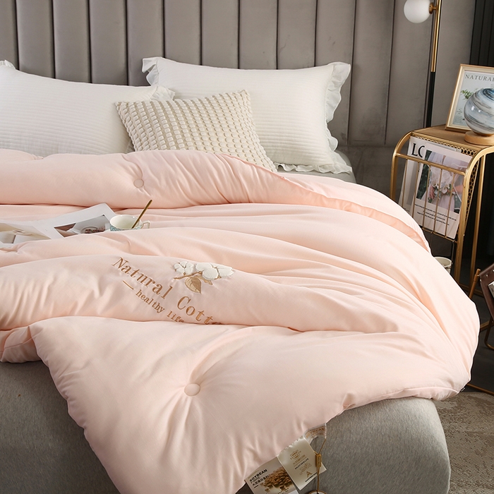 91家纺网 家纺一手货源 找家纺 （总）小牛席业 2025新款棉花朵朵保暖被 春秋被冬被被子被芯