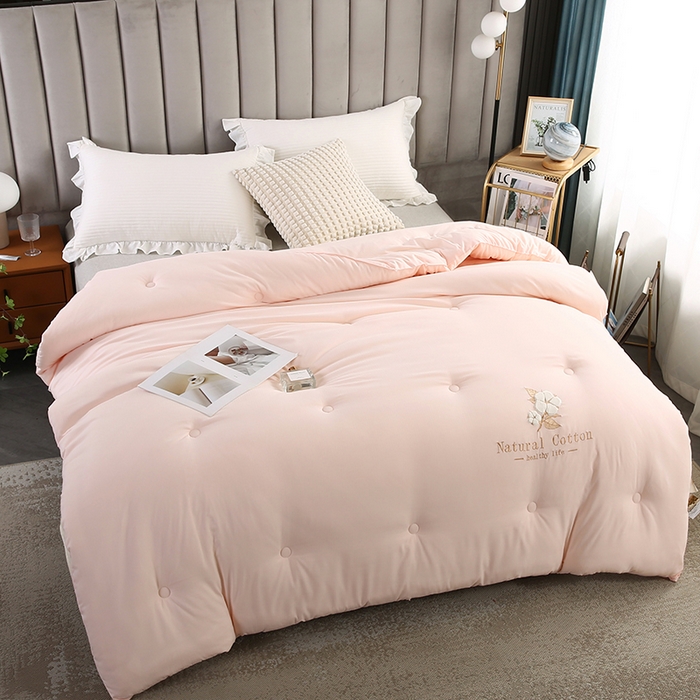 91家纺网 家纺一手货源 找家纺 （总）小牛席业 2025新款棉花朵朵保暖被 春秋被冬被被子被芯