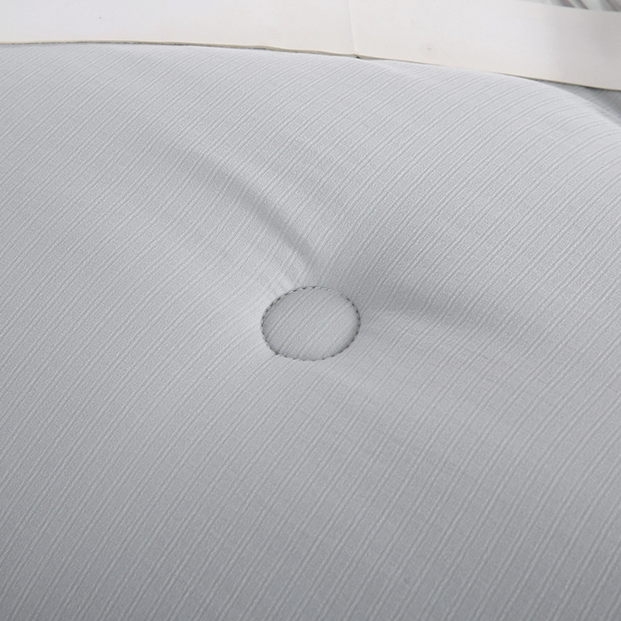 91家纺网 家纺一手货源 找家纺 小牛席业 2025新款棉花朵朵保暖被 春秋被冬被被子被芯 棉花朵朵-保暖被系列(灰色)