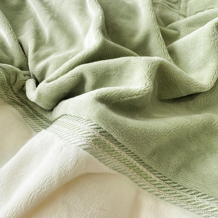 91家纺网 家纺一手货源 找家纺 梦精灵家纺 2025新款高端贵妃绒加厚全消光牛奶绒四件套12斤刺绣拼接工艺（华尔兹场景1） 华尔兹-绿