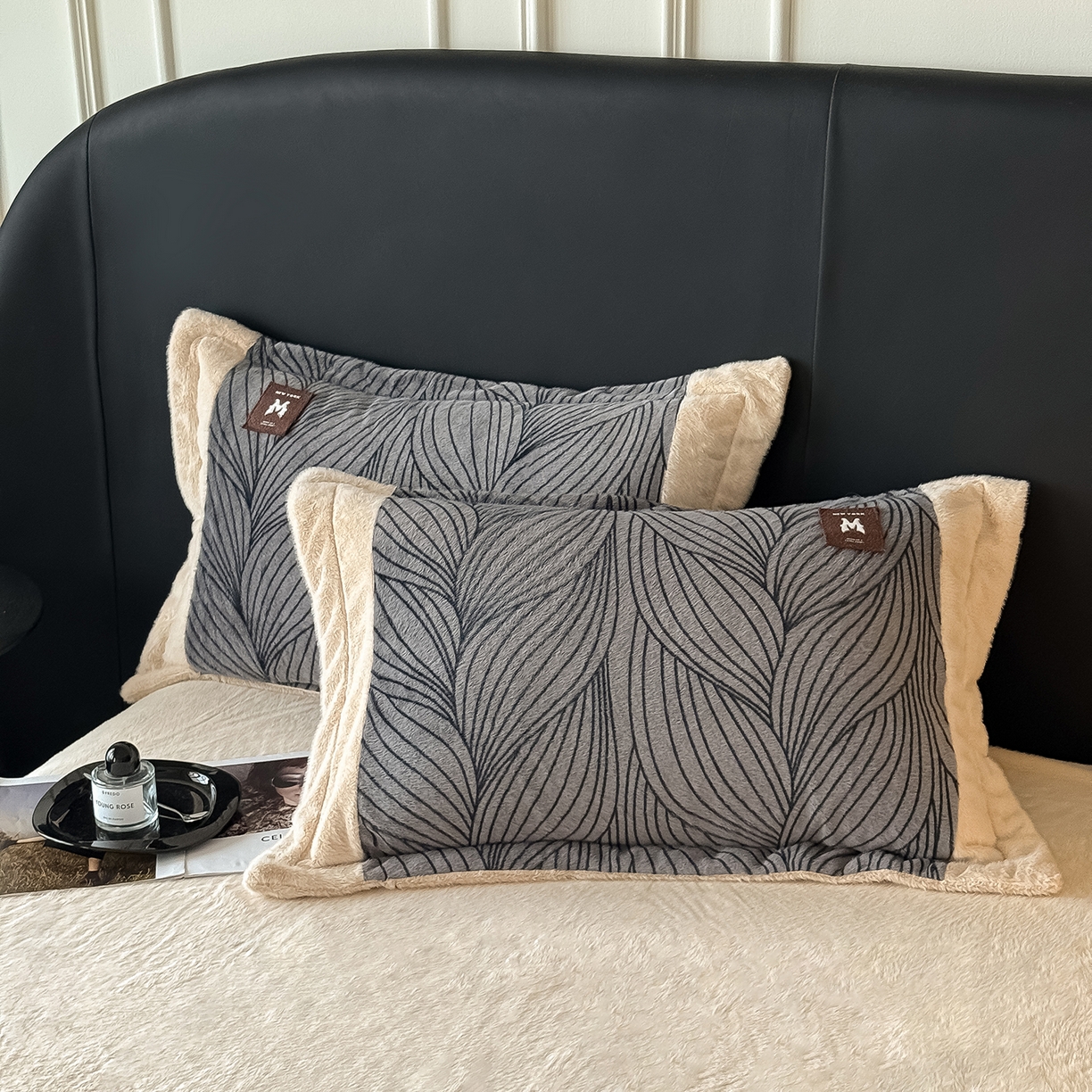 91家纺网 家纺一手货源 找家纺 （总）典曼家纺 2025新款轻奢拼角欧貂绒系列四件套