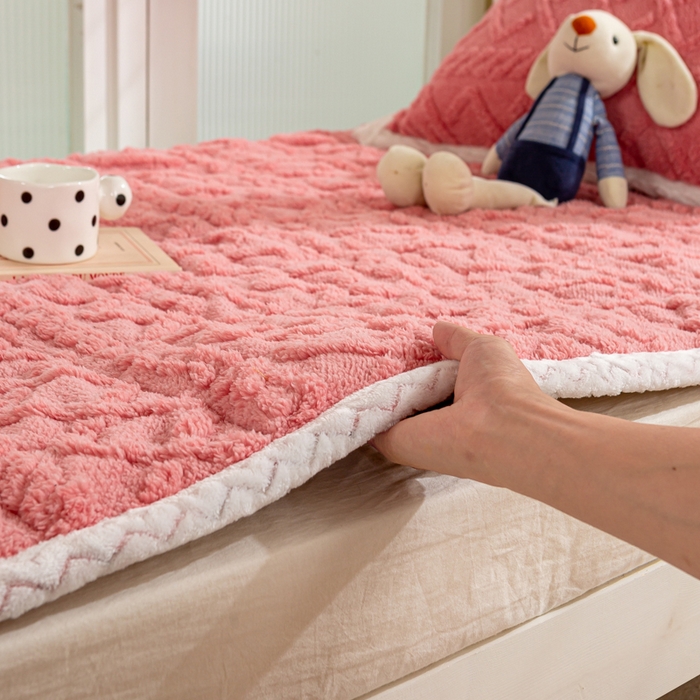 91家纺网 家纺一手货源 找家纺 （总）暖芯优选 2025新款上下铺塔芙绒床垫