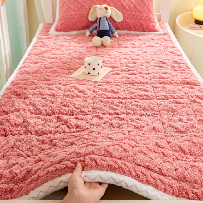 91家纺网 家纺一手货源 找家纺 （总）暖芯优选 2025新款上下铺塔芙绒床垫