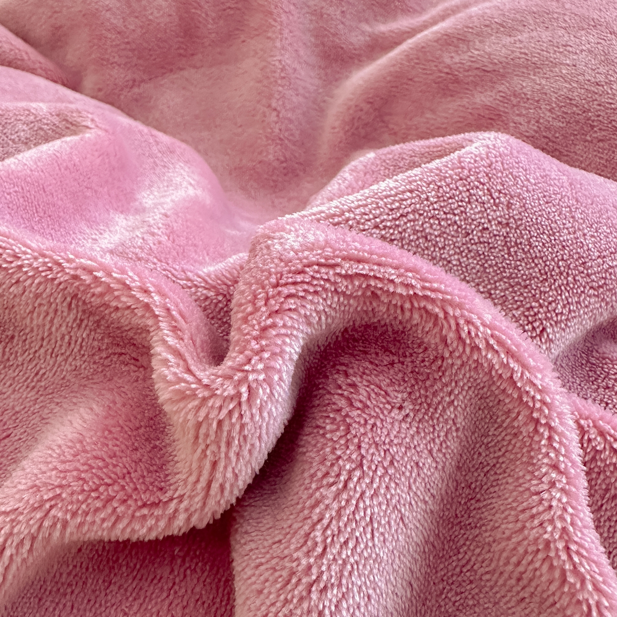 91家纺网 家纺一手货源 找家纺 小懒猪 2025新款220克A类牛奶绒纯色双拼四件套（提供买家秀） 紫粉咖