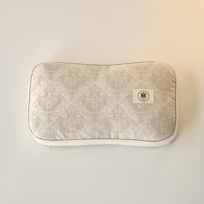 91家纺网 家纺一手货源 找家纺 （总）明星枕业 2025新款棉麻荞麦枕纯棉成人枕头亚麻提花家用学枕芯生助睡眠可拆卸护颈