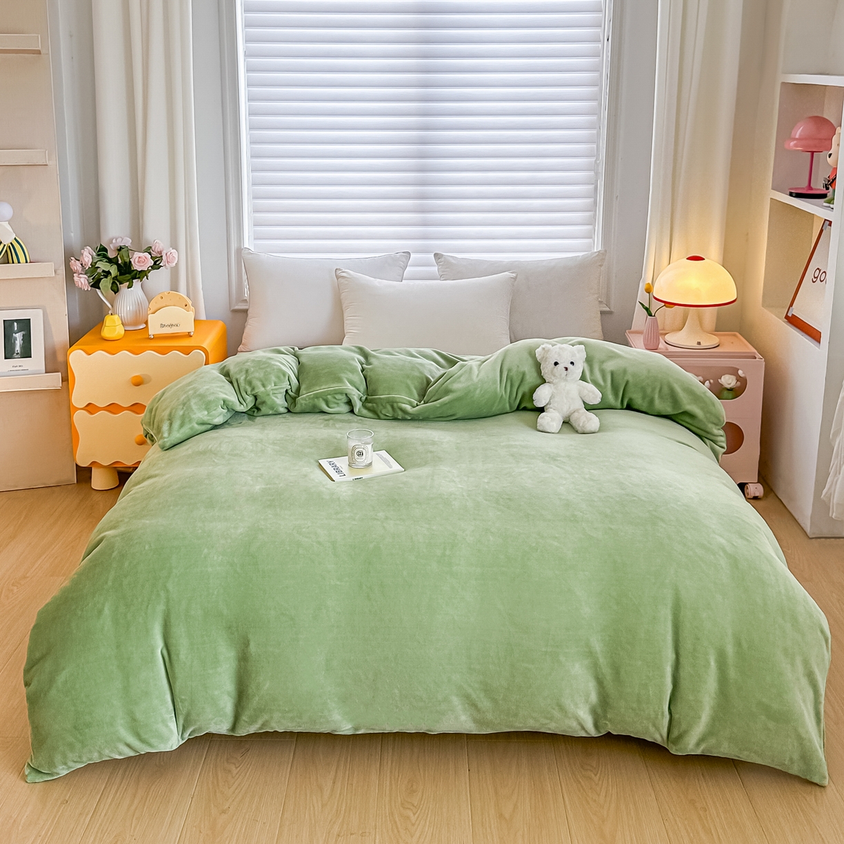 91家纺网 家纺一手货源 找家纺 （总）棉森家纺 2025新款加厚牛奶绒单被套单品被套单件被套