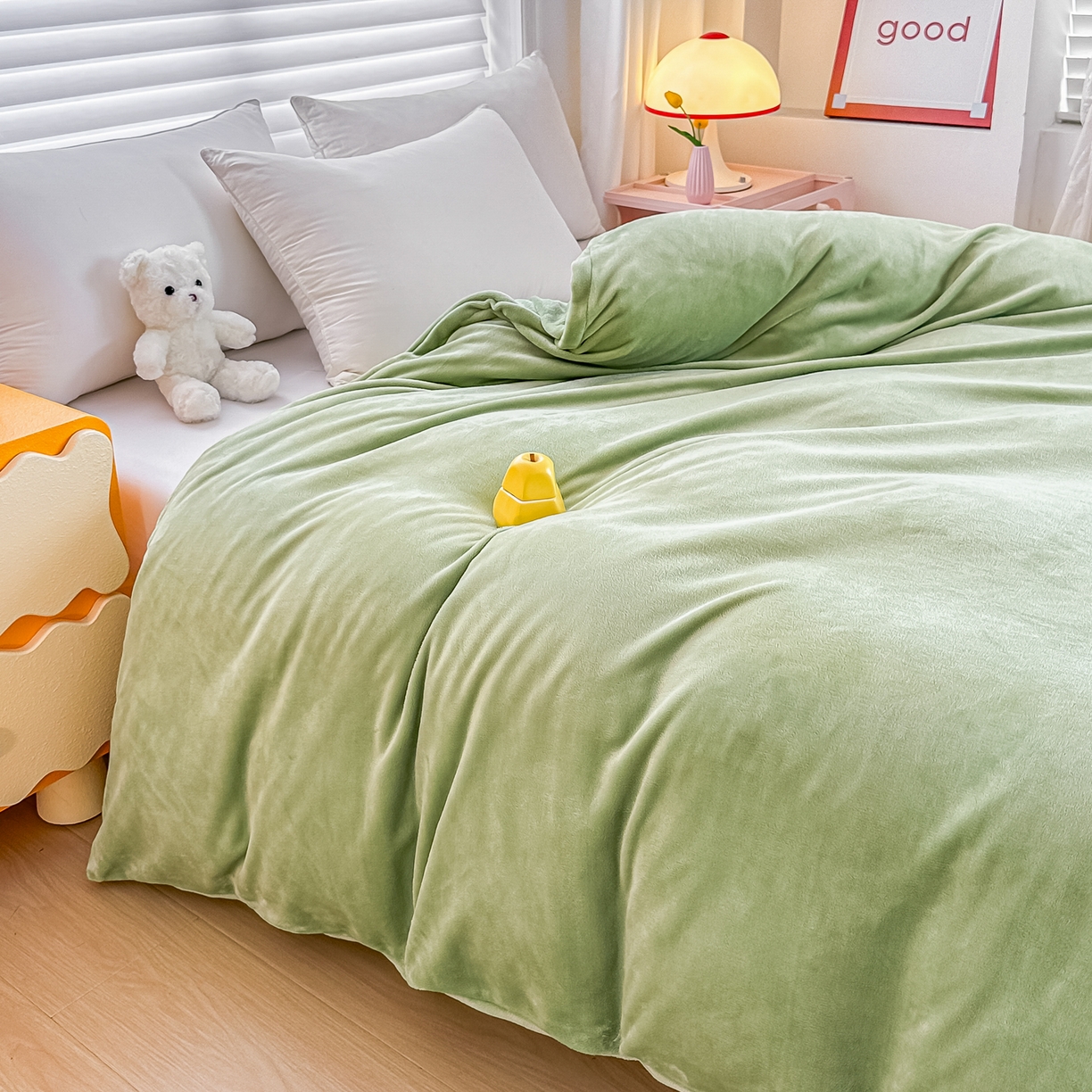 91家纺网 家纺一手货源 找家纺 （总）棉森家纺 2025新款加厚牛奶绒单被套单品被套单件被套