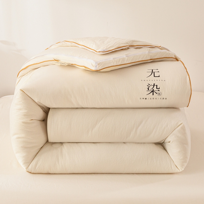 91家纺网 家纺一手货源 找家纺 （总）棉森家纺 2025新款亲肤舒适华夫格大豆子母被被子被芯