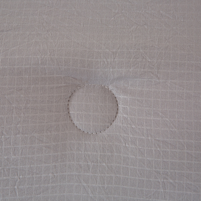 91家纺网 家纺一手货源 找家纺 棉森家纺 2025新款亲肤舒适华夫格大豆子母被被子被芯 灰色