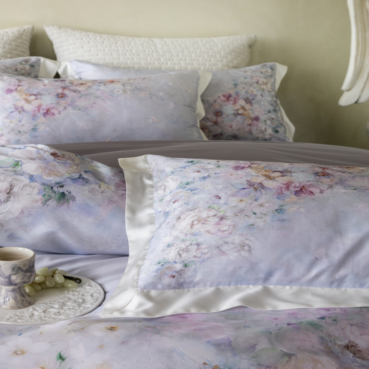 91家纺网 家纺一手货源 找家纺 （总）云胡 2025新款A类100%长绒棉纯棉数码印花四件套-妍珂