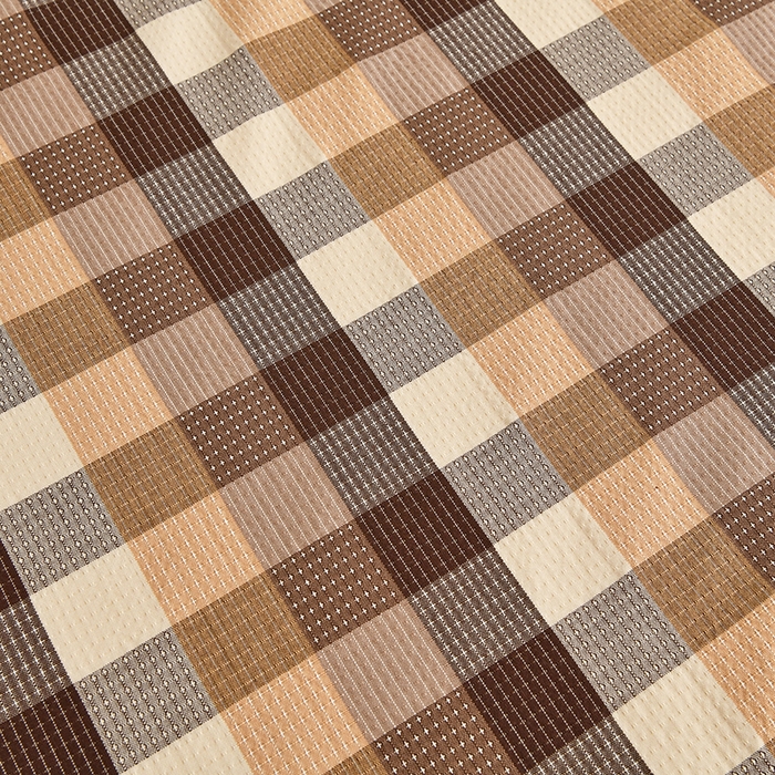 91家纺网 家纺一手货源 找家纺 织雅漫 2025新款非遗加厚全棉色织老粗布床单款-梵高向日葵 沉香拿铁