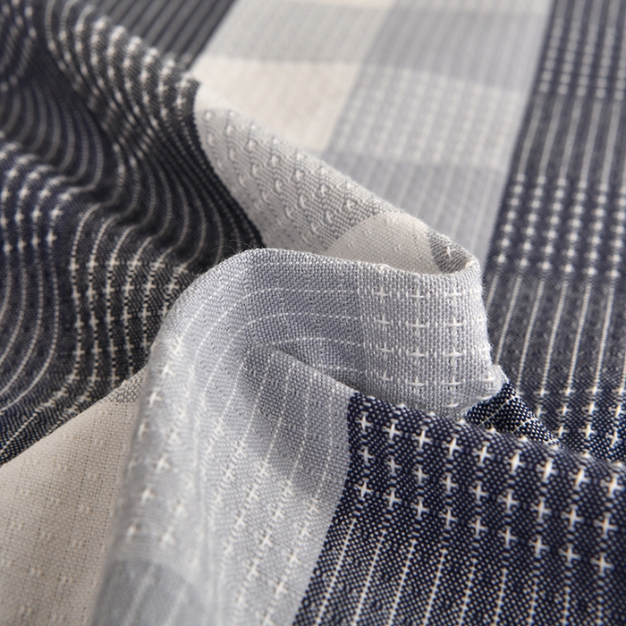 91家纺网 家纺一手货源 找家纺 织雅漫 2025新款非遗加厚全棉色织老粗布床单款-梵高向日葵 莫奈星空