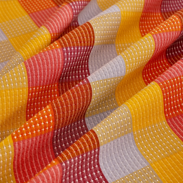 91家纺网 家纺一手货源 找家纺 织雅漫 2025新款非遗加厚全棉色织老粗布床单款-梵高向日葵 梵高向日葵