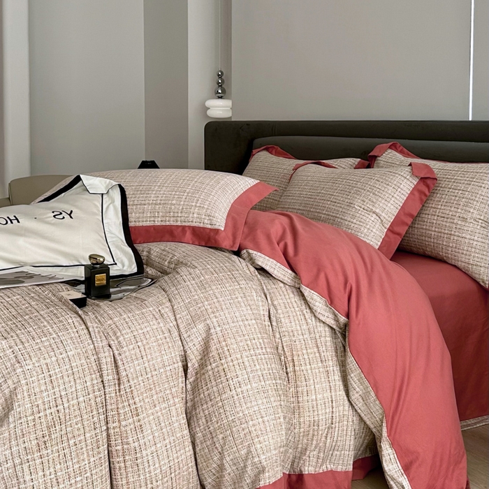 91家纺网 家纺一手货源 找家纺 薏思家纺 2025新款全棉斜纹加厚数码印花-宽边磨毛系列 路易斯 