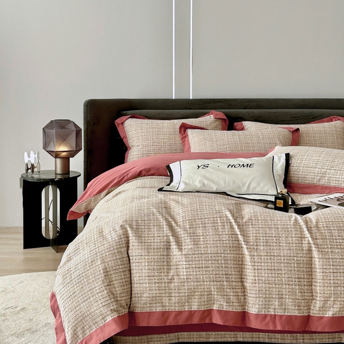 91家纺网 家纺一手货源 找家纺 薏思家纺 2025新款全棉斜纹加厚数码印花-宽边磨毛系列 路易斯 