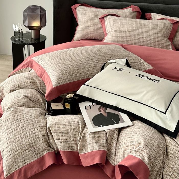 91家纺网 家纺一手货源 找家纺 薏思家纺 2025新款全棉斜纹加厚数码印花-宽边磨毛系列 路易斯 