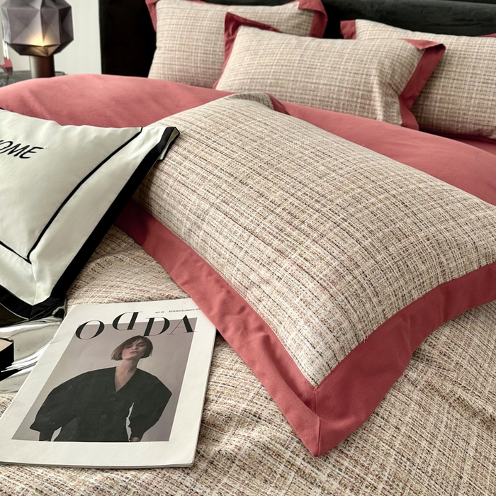 91家纺网 家纺一手货源 找家纺 薏思家纺 2025新款全棉斜纹加厚数码印花-宽边磨毛系列 路易斯 