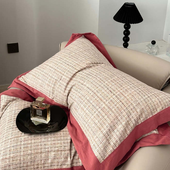 91家纺网 家纺一手货源 找家纺 薏思家纺 2025新款全棉斜纹加厚数码印花-宽边磨毛系列 路易斯 