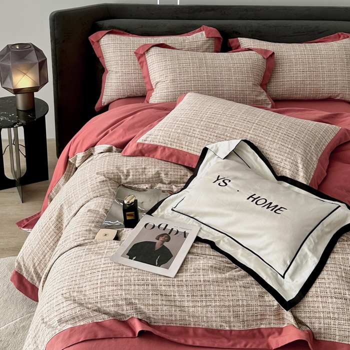 91家纺网 家纺一手货源 找家纺 薏思家纺 2025新款全棉斜纹加厚数码印花-宽边磨毛系列 路易斯 