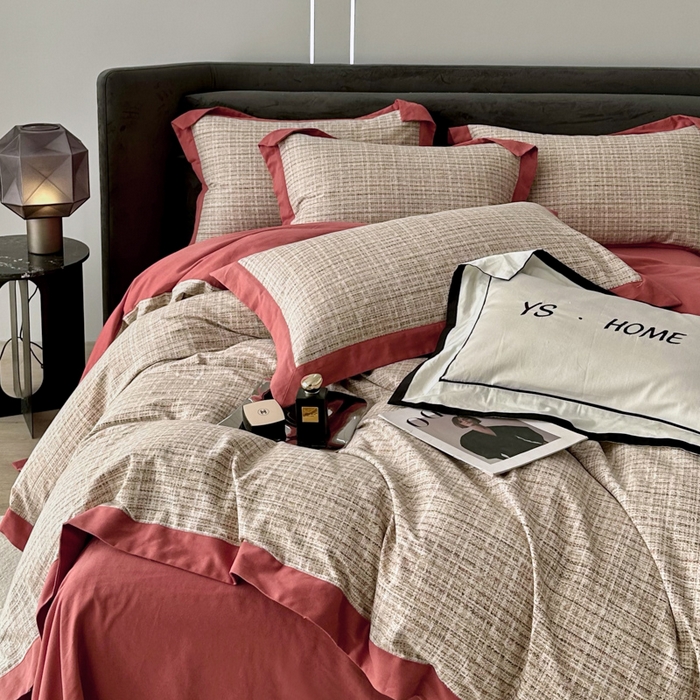 91家纺网 家纺一手货源 找家纺 薏思家纺 2025新款全棉斜纹加厚数码印花-宽边磨毛系列 路易斯 