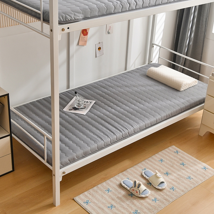 91家纺网 家纺一手货源 找家纺 （总）织雅漫 2025新款水洗棉加厚床垫学生垫地铺睡垫 0.8*1.9水洗棉床垫厚度5cm