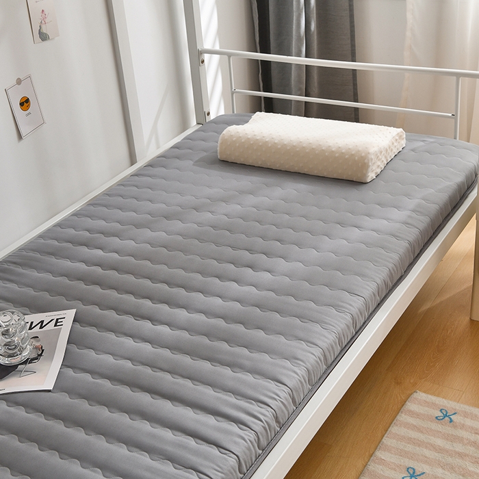 91家纺网 家纺一手货源 找家纺 （总）织雅漫 2025新款水洗棉加厚床垫学生垫地铺睡垫 0.8*1.9水洗棉床垫厚度5cm