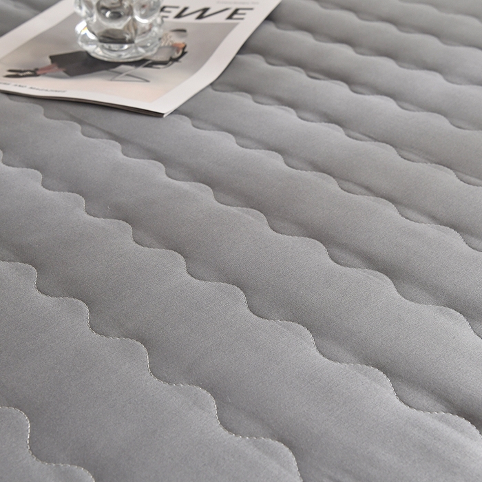 91家纺网 家纺一手货源 找家纺 织雅漫 2025新款水洗棉加厚床垫学生垫地铺睡垫 0.8*1.9水洗棉床垫厚度5cm 灰色