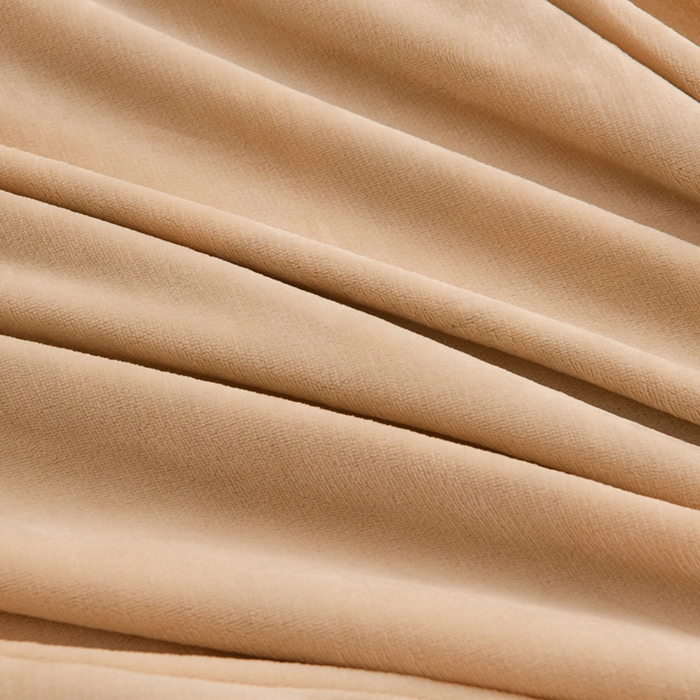 91家纺网 家纺一手货源 找家纺 三悦四季 2025新款A类牛奶绒印花四件套 格纹小熊