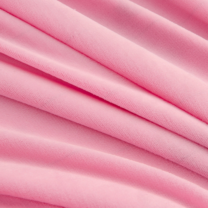 91家纺网 家纺一手货源 找家纺 三悦四季 2025新款A类牛奶绒印花四件套 粉色绮梦