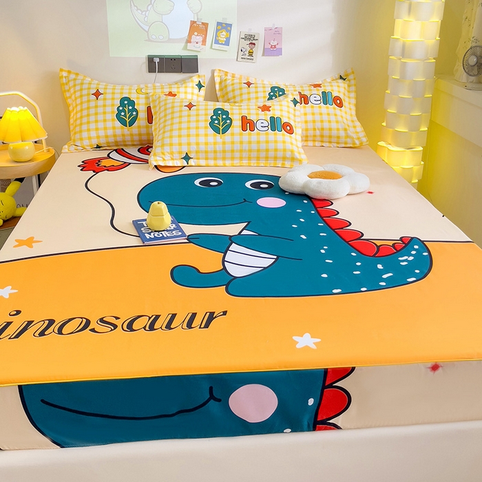 91家纺网 家纺一手货源 找家纺 （总）KT猫直营店 2024新款大版卡通单品床笠