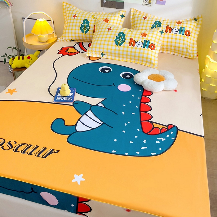 91家纺网 家纺一手货源 找家纺 （总）KT猫直营店 2024新款大版卡通单品床笠