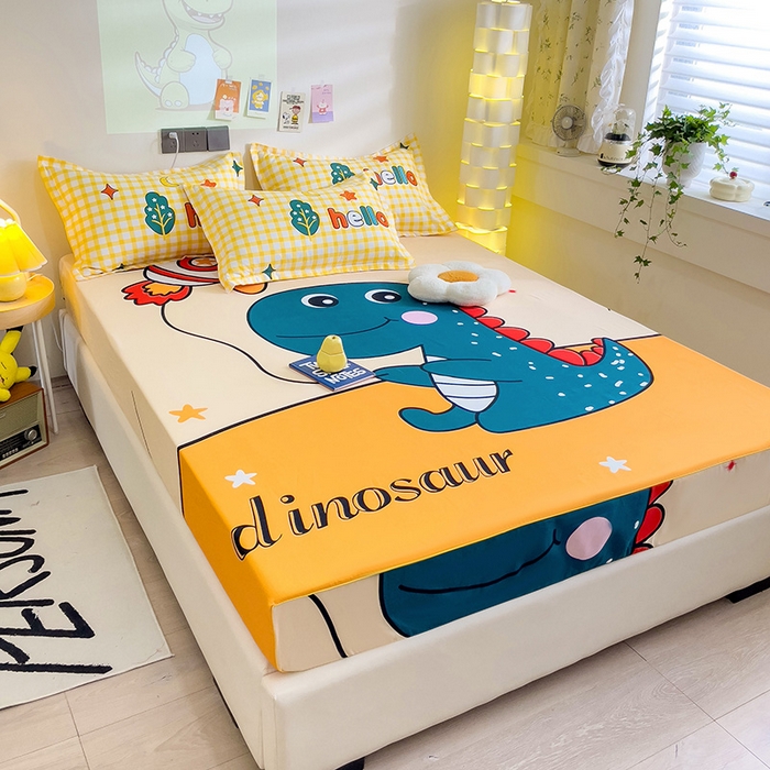 91家纺网 家纺一手货源 找家纺 （总）KT猫直营店 2024新款大版卡通单品床笠