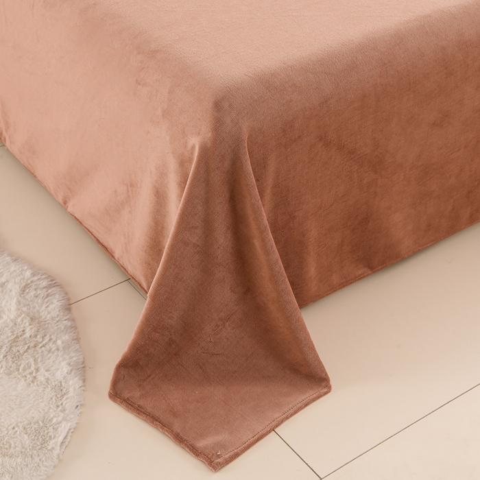 91家纺网 家纺一手货源 找家纺 三悦四季 2025新款A类牛奶绒印花四件套 碎花蝶语