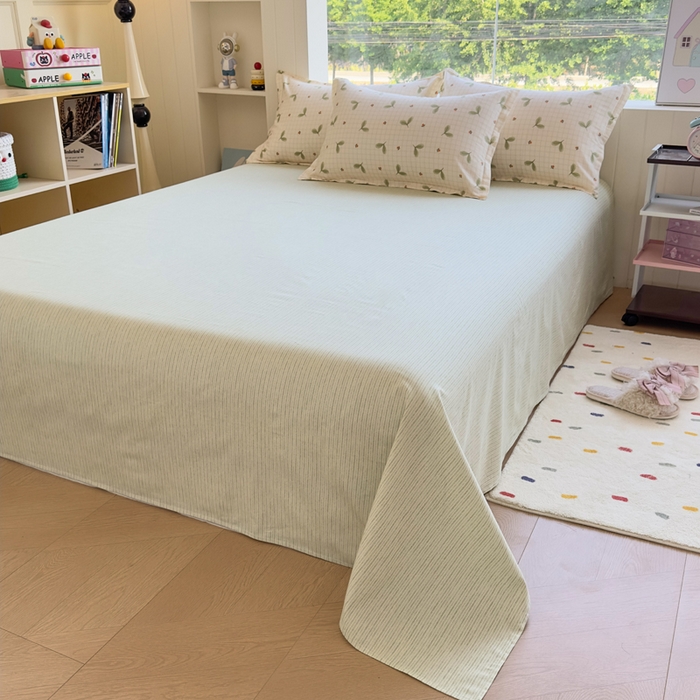 91家纺网 家纺一手货源 找家纺 （总）鑫宇 2025新款全棉纯棉13372小清新印花四件套