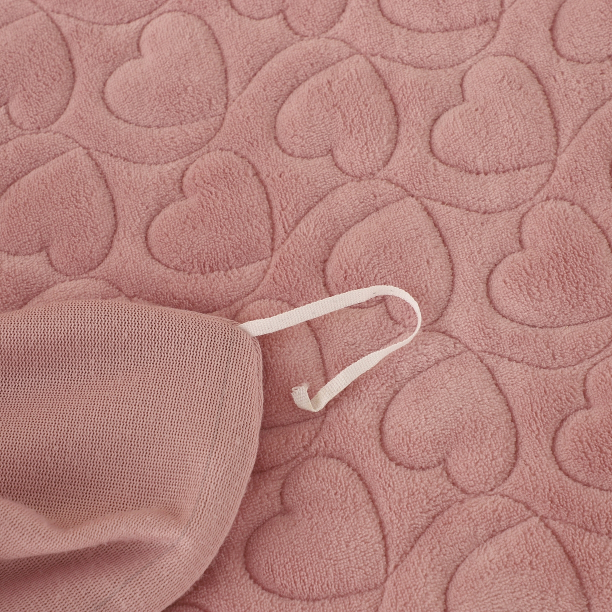 91家纺网 家纺一手货源 找家纺 能好家纺 2025新款牛奶绒刺绣床盖四件套 豆沙粉