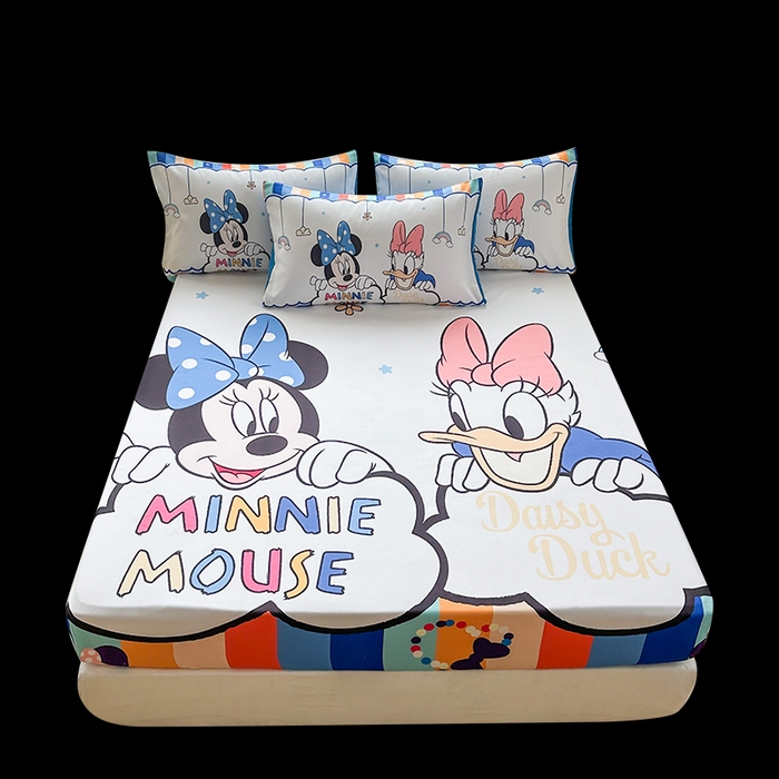 91家纺网 家纺一手货源 找家纺 （总）一电 2025卡通床单床笠棕垫床套防尘罩席床垫保护套卡通儿童上下床床单床笠第四批