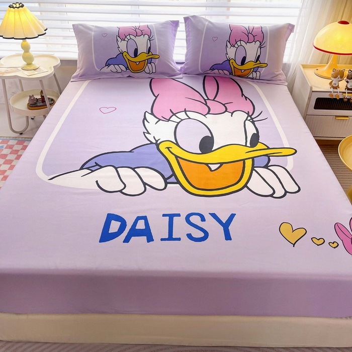 91家纺网 家纺一手货源 找家纺 一电 2025卡通床单床笠棕垫床套防尘罩席床垫保护套卡通儿童上下床床单床笠第五批 美西西