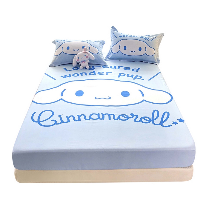 91家纺网 家纺一手货源 找家纺 一电 2025卡通床单床笠棕垫床套防尘罩席床垫保护套卡通儿童上下床床单床笠第五批 乖乖玉桂狗