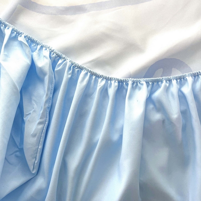 91家纺网 家纺一手货源 找家纺 一电 2025卡通床单床笠棕垫床套防尘罩席床垫保护套卡通儿童上下床床单床笠第五批 乖乖玉桂狗