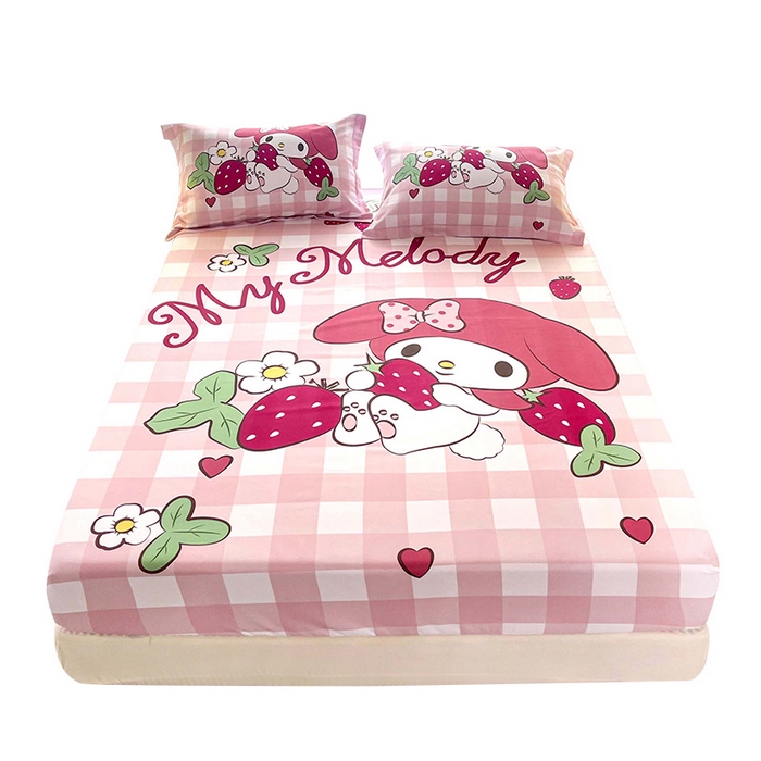 91家纺网 家纺一手货源 找家纺 （总）一电 2025卡通床单床笠棕垫床套防尘罩席床垫保护套卡通儿童上下床床单床笠第五批